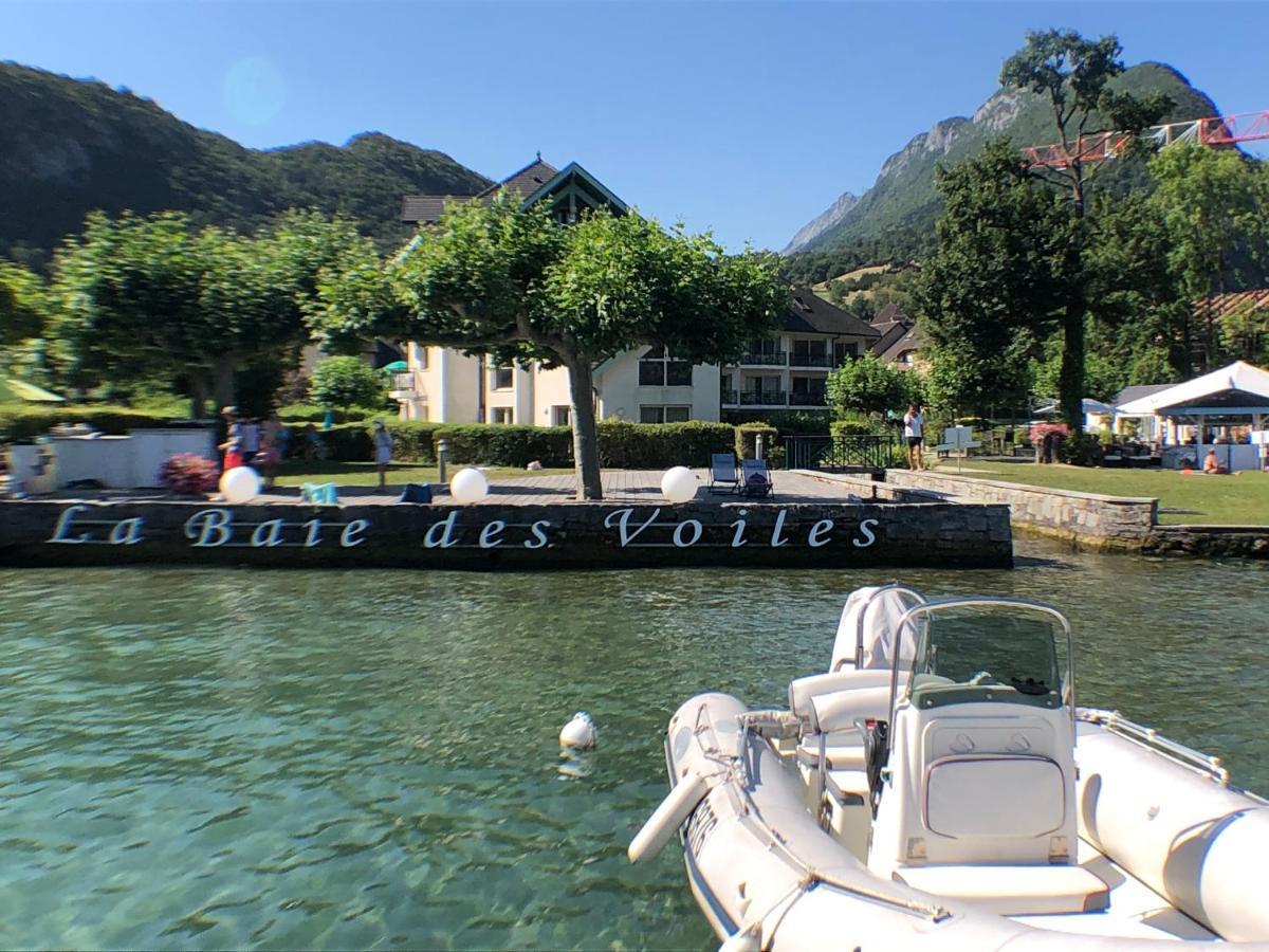 Studio Les Pieds Dans L'Eau Au Bord Du Lac D'Annecy Дюен Екстер'єр фото