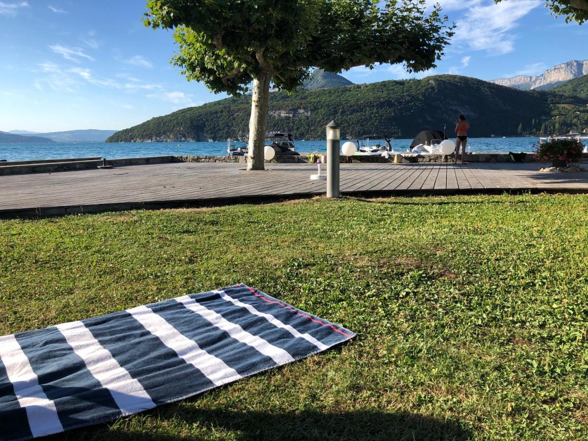 Studio Les Pieds Dans L'Eau Au Bord Du Lac D'Annecy Дюен Екстер'єр фото