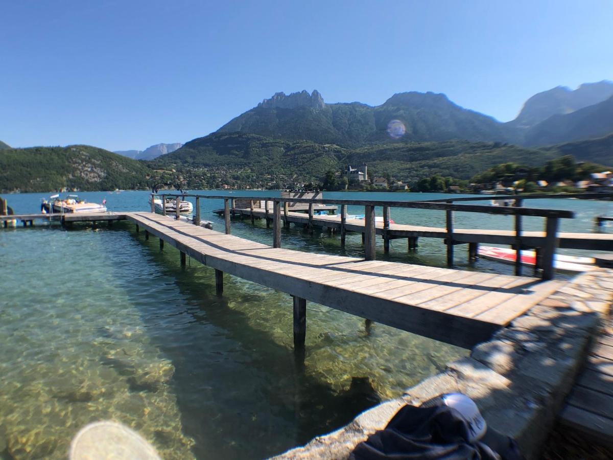 Studio Les Pieds Dans L'Eau Au Bord Du Lac D'Annecy Дюен Екстер'єр фото