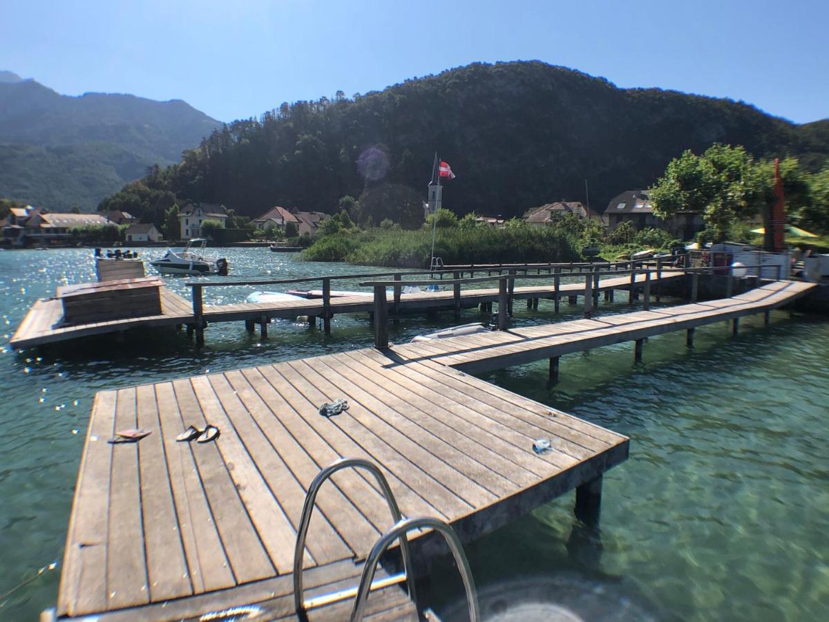 Studio Les Pieds Dans L'Eau Au Bord Du Lac D'Annecy Дюен Екстер'єр фото