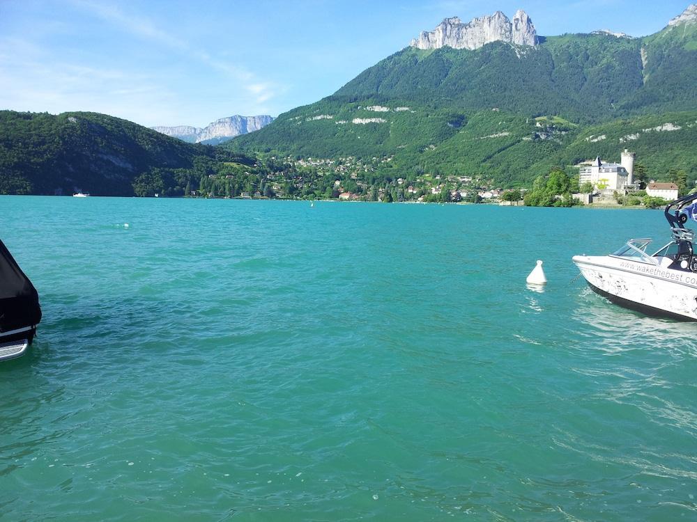 Studio Les Pieds Dans L'Eau Au Bord Du Lac D'Annecy Дюен Екстер'єр фото