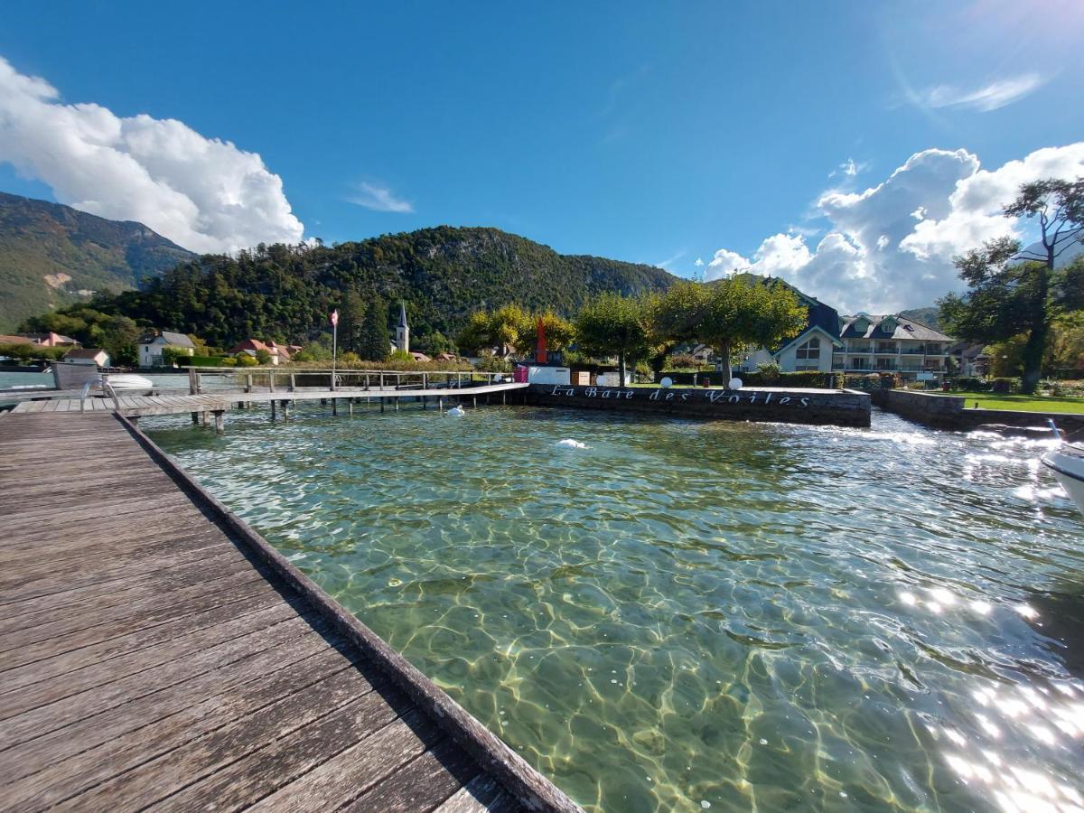 Studio Les Pieds Dans L'Eau Au Bord Du Lac D'Annecy Дюен Екстер'єр фото