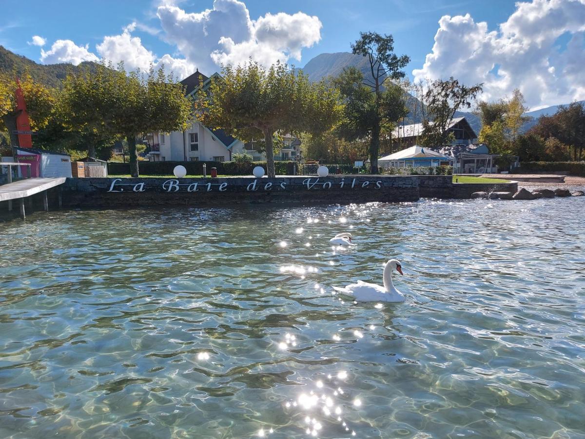 Studio Les Pieds Dans L'Eau Au Bord Du Lac D'Annecy Дюен Екстер'єр фото