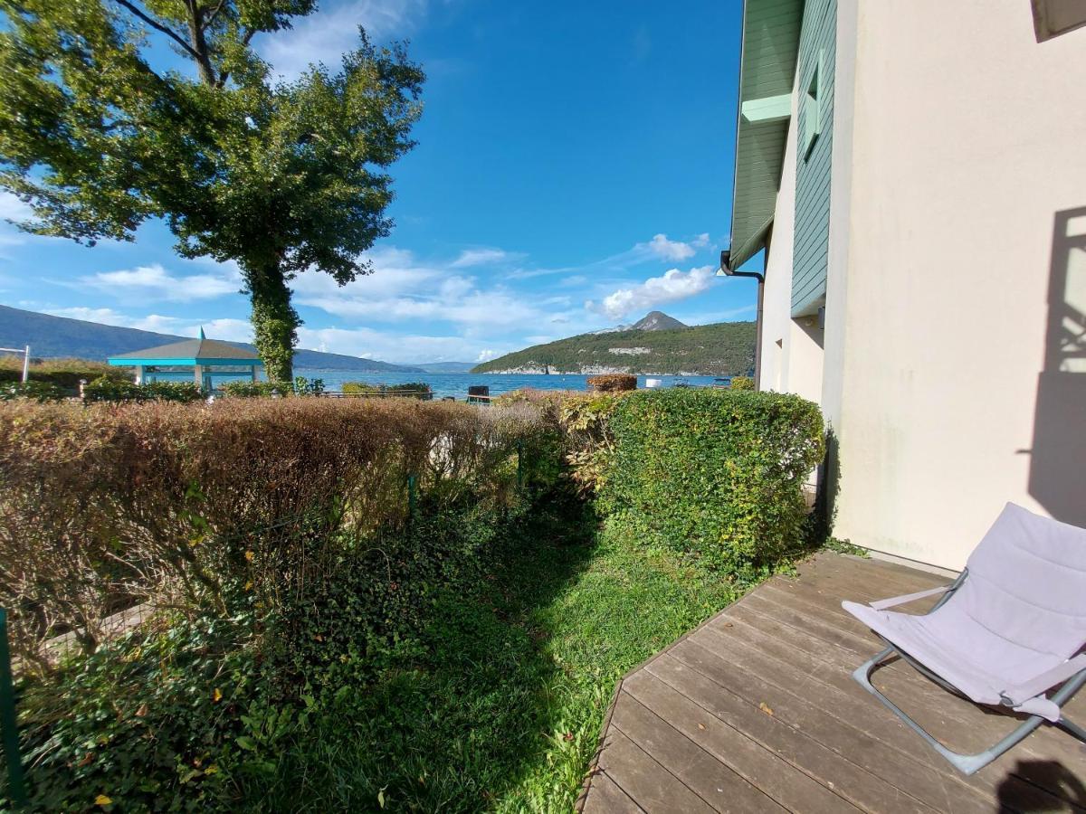 Studio Les Pieds Dans L'Eau Au Bord Du Lac D'Annecy Дюен Екстер'єр фото