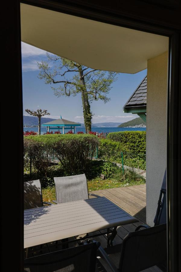 Studio Les Pieds Dans L'Eau Au Bord Du Lac D'Annecy Дюен Екстер'єр фото