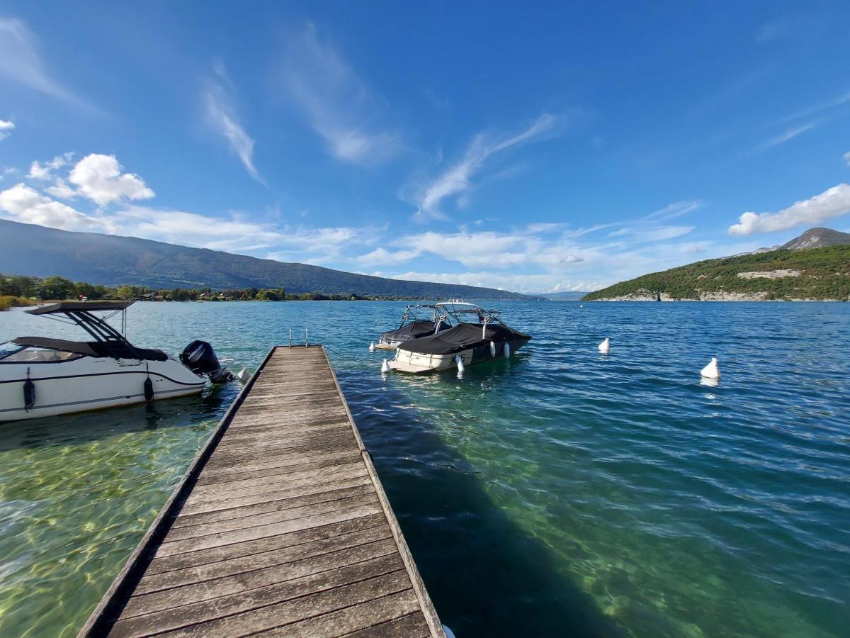 Studio Les Pieds Dans L'Eau Au Bord Du Lac D'Annecy Дюен Екстер'єр фото