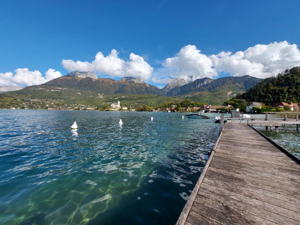 Studio Les Pieds Dans L'Eau Au Bord Du Lac D'Annecy Дюен Екстер'єр фото