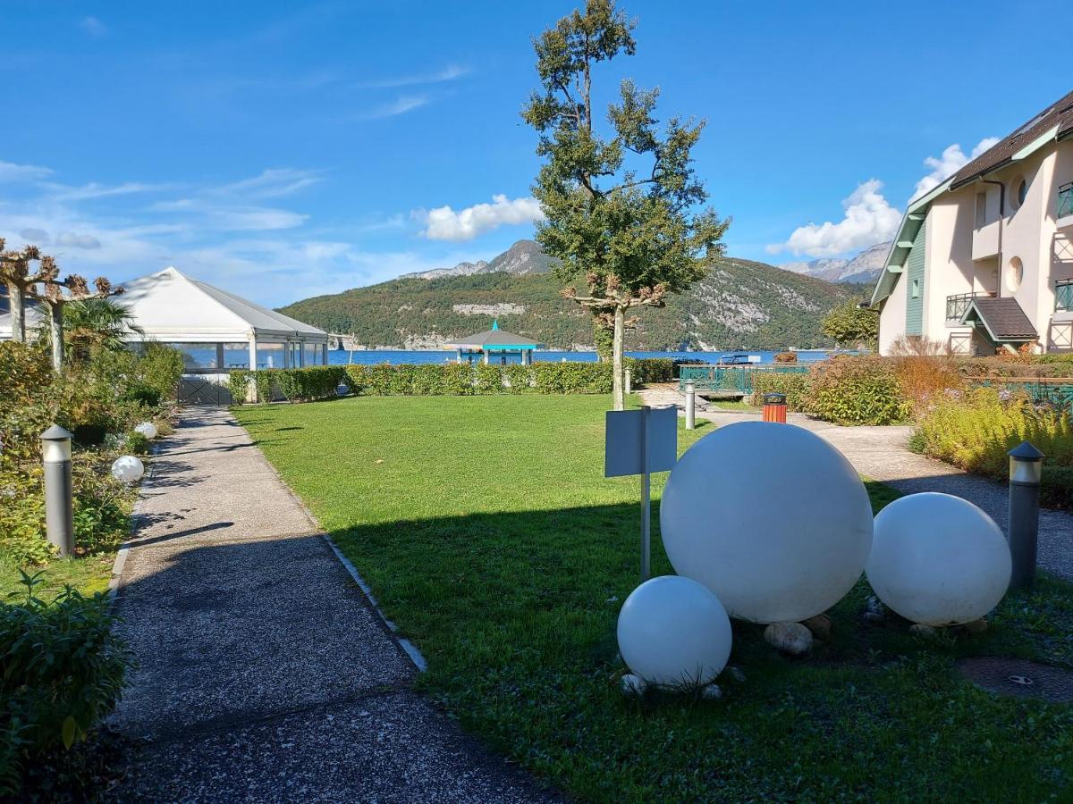 Studio Les Pieds Dans L'Eau Au Bord Du Lac D'Annecy Дюен Екстер'єр фото