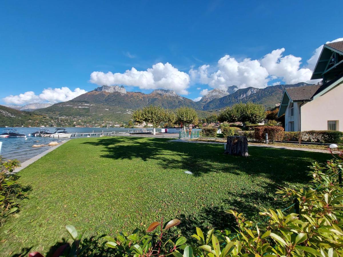 Studio Les Pieds Dans L'Eau Au Bord Du Lac D'Annecy Дюен Екстер'єр фото