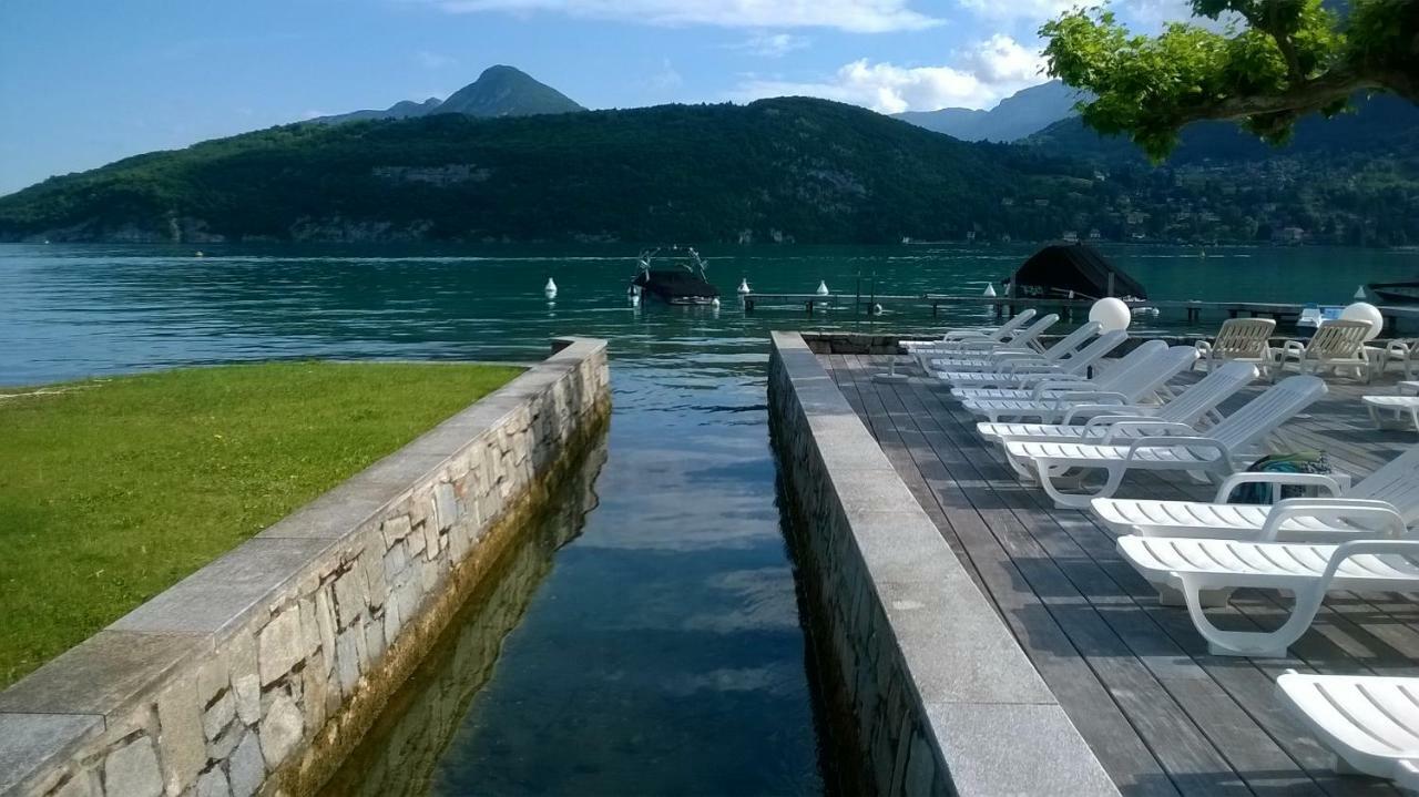 Studio Les Pieds Dans L'Eau Au Bord Du Lac D'Annecy Дюен Екстер'єр фото